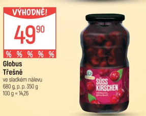 Kompot třešně Globus
