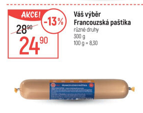 Paštika francouzská Váš Výběr