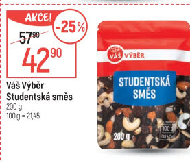 Studentská směs Váš Výběr
