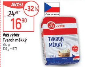 Tvaroh měkký Váš Výběr