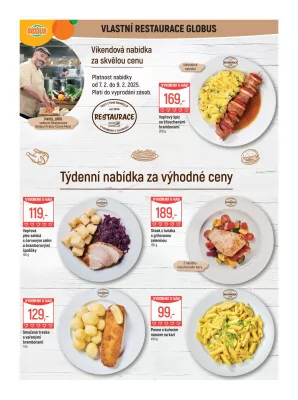 akční leták Globus 5.2.2025-11.2.2025