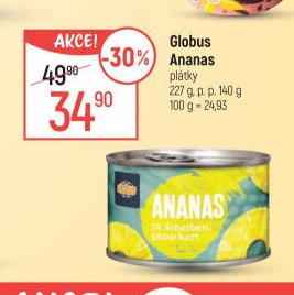 Globus Ananas plátky