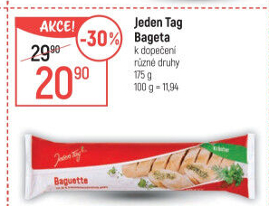 Bageta s máslem k dopečení Jeden Tag