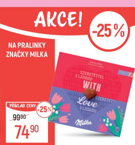 Bonboniéra I Love Milka