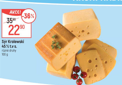 Sýr Krolewski 45% Milkpol