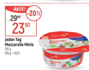 Sýr Mozzarella Minis Jeden Tag