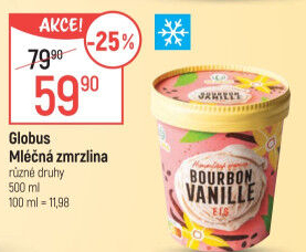 Zmrzlina v kelímku Globus