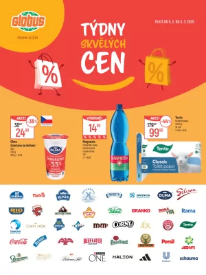 akční leták Globus 5.2.2025-3.3.2025