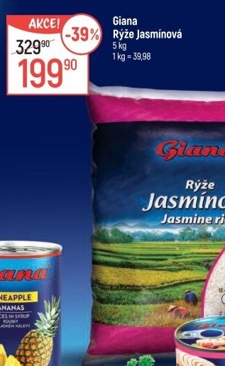 Rýže jasmínová Giana