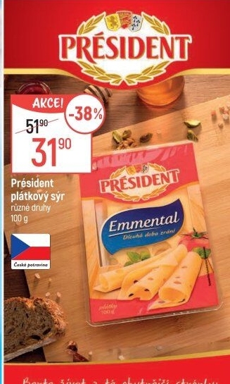 Sýr Ementál Président