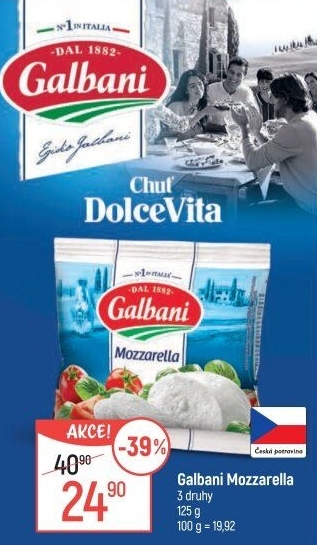 Sýr Mozzarella Galbani