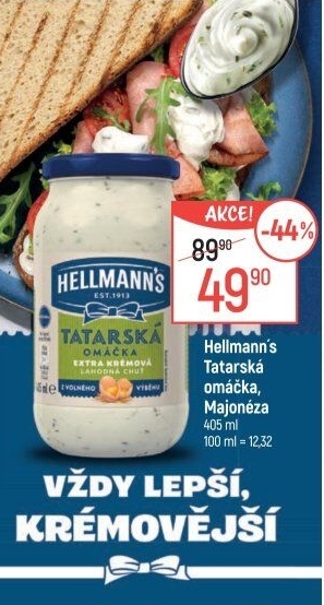 Tatarská omáčka Hellmann'