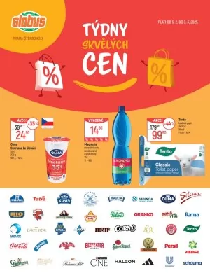 akční leták Globus 5.2.2025-3.3.2025