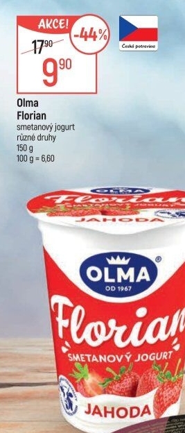 Jogurt smetanový Florian Olma