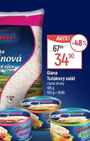 Salát s tuňákem Giana