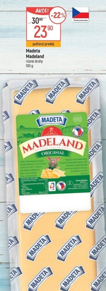 Sýr Madeland Madeta