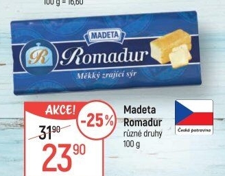 Sýr Romadur Madeta