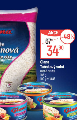 Salát s tuňákem Giana