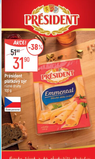 Sýr Ementál Président