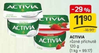 Bílý jogurt Activia Danone