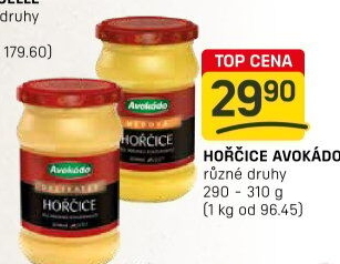 Hořčice Avokádo