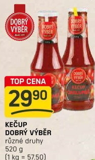 Kečup Dobrý Výběr
