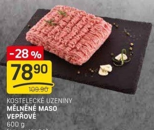 Maso mleté vepřové Kostelecké uzeniny