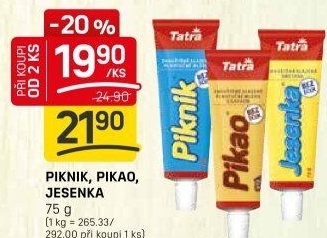 Mléko kondenzované Piknik Tatra