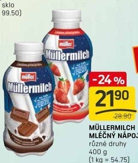 Nápoj mléčný Müllermilch Müller