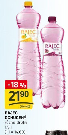 Ochucená voda Rajec