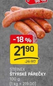 Párečky štýrské Steinex