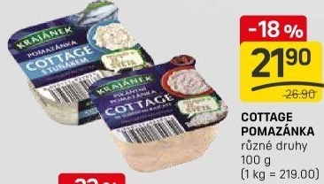 Pomazánka Cottage Krajánek