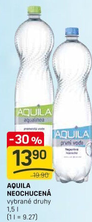 Přírodní voda Aquila