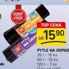 Pytle na odpadky Dobrý Výběr