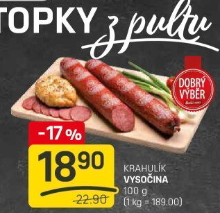 Salám vysočina Dobrý Výběr