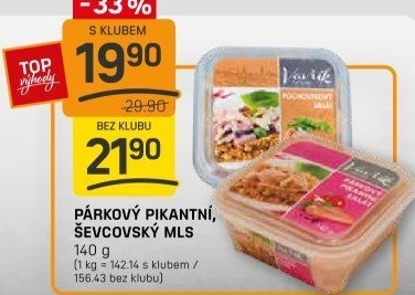 Salát párkový pikantní Lahůdky Vavřík