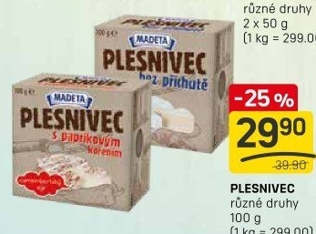 Sýr Plesnivec Madeta