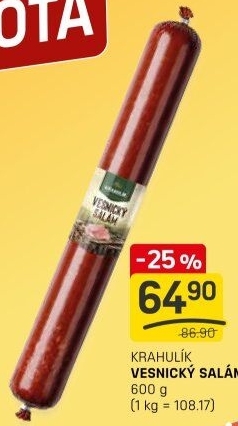 Vesnický salám Krahulík