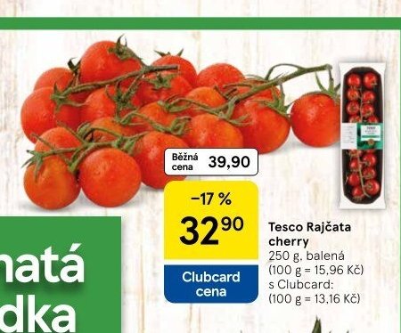 Tesco Rajčata cherry