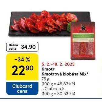 Kmotr Kmotrová klobása Mix
