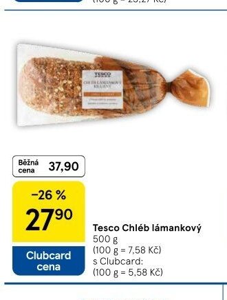 Tesco Chléb lámankový