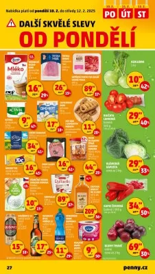 akční leták Penny Market 6.2.2025-12.2.2025