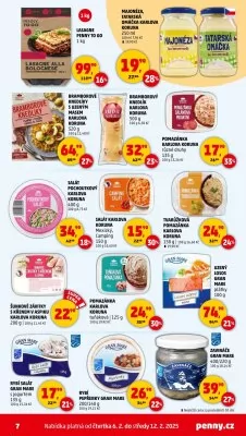 akční leták Penny Market 6.2.2025-12.2.2025