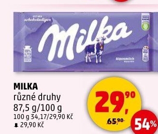 Čokoláda Milka