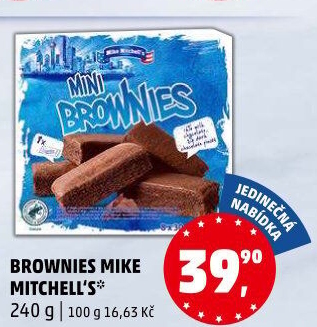Dezert Brownies mini Mike Mitchell'