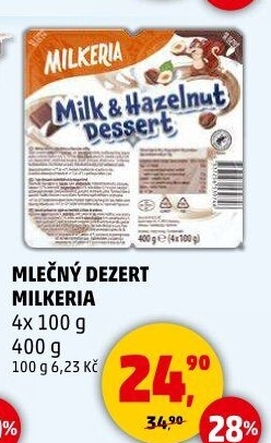 Dezert mléčný Milkeria