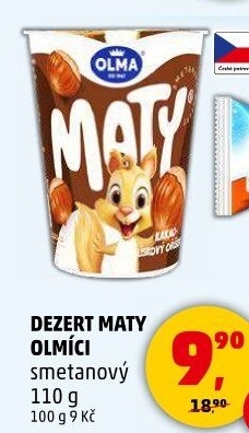 Dezert Olmíci Maty Olma