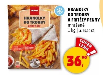 Hranolky mražené Penny