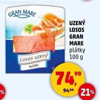 Losos uzený Gran Mare