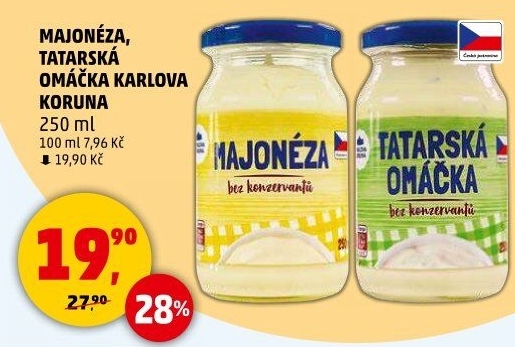 Majonéza Karlova Koruna